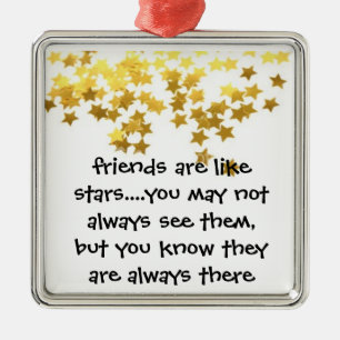 Vrienden zijn als Stars Ornament
