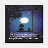 Vrienden zijn als sterren Magnet (Voorkant)