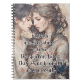 Vrienden zijn als sterren Notitieboek (Voorkant)