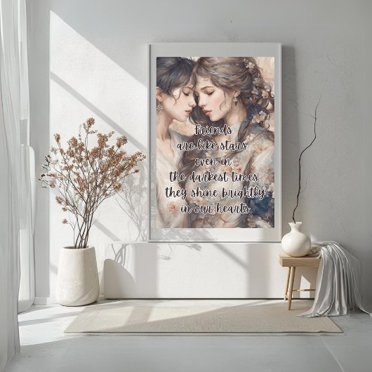 Vrienden zijn als sterren Poster