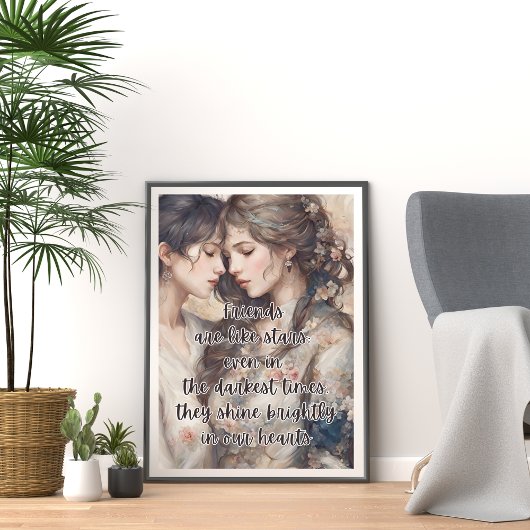 Vrienden zijn als sterren Poster