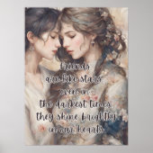 Vrienden zijn als sterren Poster (Voorkant)