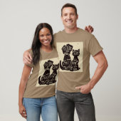 Vrienden zijn als sterren t-shirt (Unisex)