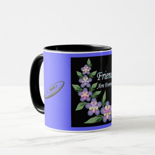 vrienden zijn altijd mok (Voorkant links)