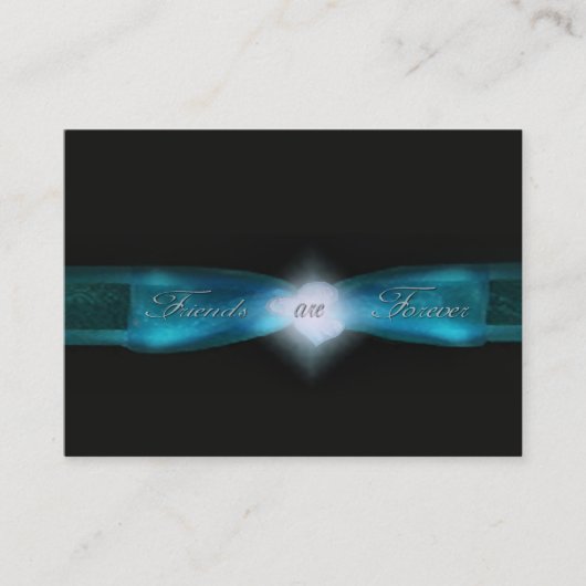 Vrienden zijn altijd vriendschapskaarten visitekaartje (Voorkant)