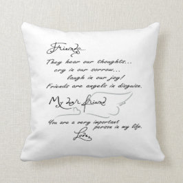 Vrienden zijn Angels in vermomming... kussen. Kussen