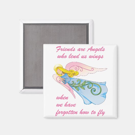 Vrienden zijn Angels Magneet (Voorkant / Achterkant)