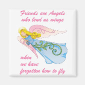 Vrienden zijn Angels Magneet (Voorkant)