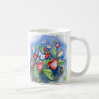 "Vrienden zijn de aardbeien" Koffiekoffie-Mok
