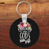 Vrienden zijn de beste cadeautjes van God Sleutelhanger (Voorkant)