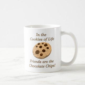 Vrienden zijn de chocolade Chips. Koffiemok