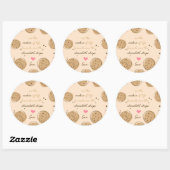 Vrienden zijn de Chocolate Chips of Life Sticker (Vel)