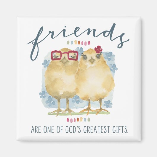 Vrienden zijn een van Gods grootste geschenken Magneet (Voorkant)