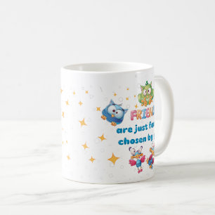 Vrienden zijn gewoon familie die door jou is gekoz koffiemok