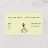 Vrienden zijn het belangrijkste ingrediënt Visitek Visitekaartje (Achterkant)