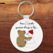 Vrienden Zijn Het Grootste Sleutelhanger (Voorkant)