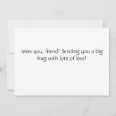 Vrienden zijn net een soort Kaart (Achterkant)