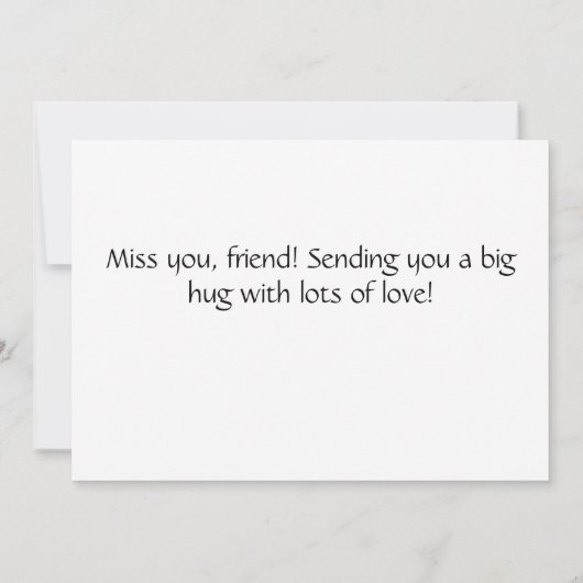 Vrienden zijn net een soort Kaart (Achterkant)