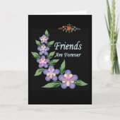 "Vrienden zijn voor altijd" Vriendenkaart Kaart (Voorkant)