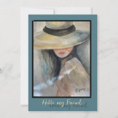 Vriendenbriefkaart Feestdagenkaart (Voorkant)