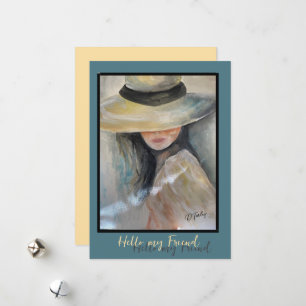 Vriendenbriefkaart Feestdagenkaart