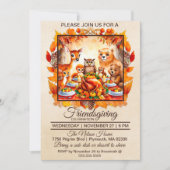 Vriendendag Bosdieren Herfstbladeren Kaart (Voorkant)