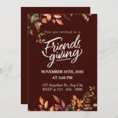 Vriendendankdag Kaart (Voorkant / Achterkant)