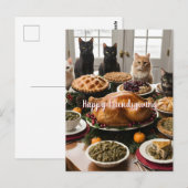 Vriendendankfeestmaal Briefkaart (Voorkant / Achterkant)