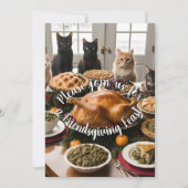 Vriendendankfeestmaal Kaart (Voorkant)