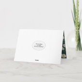 Vriendendendag White Daisy Meadow Kaart (Achterkant)