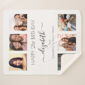 Vriendendendenfoto foto zwart-wit sherpa deken (Voorkant (horizontaal))