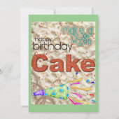 Vriendenfamilie Happy Birthday Uitnodiging (Voorkant)