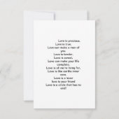 vriendenkaart bedankkaart (Achterkant)