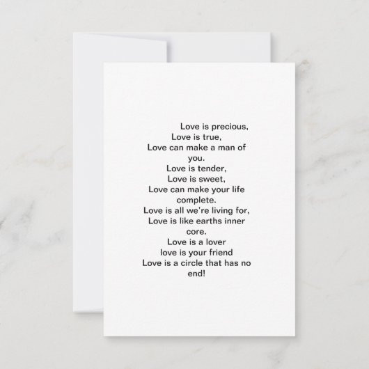 vriendenkaart bedankkaart (Achterkant)