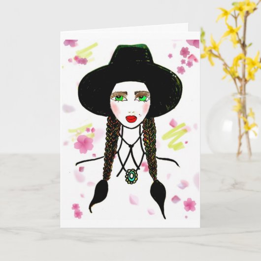 Vriendenkaart Kaart (Gele Bloem)