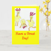 Vriendenkaart of Word beter Kaart (Gele Bloem)