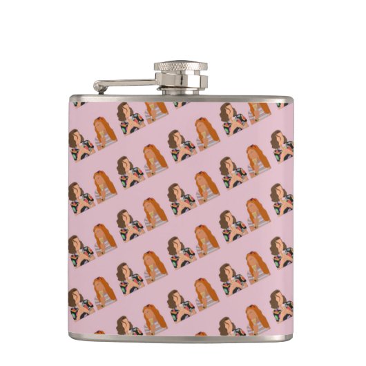 Vriendenkolf Heupfles (Voorkant)