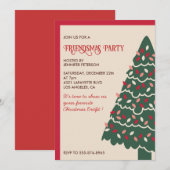 VriendenMas Uitnodiging Klassieke Reuzenkerstboom (Voorkant / Achterkant)