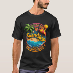 Vriendenreis Zomer Strand Vakantie Matching Groep T-shirt