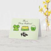 Vriendin Birthday Kaart (Gele Bloem)