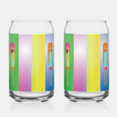 Vriendin Blikvorm Glas (Links)