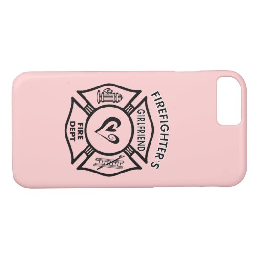 Vriendin brandweerman Case-Mate iPhone case (Achterkant (Horizontaal))
