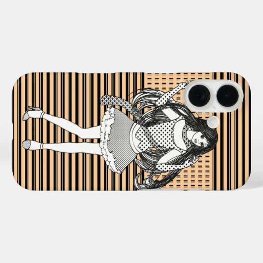 vriendin Case-Mate iPhone case (Achterkant (horizontaal))