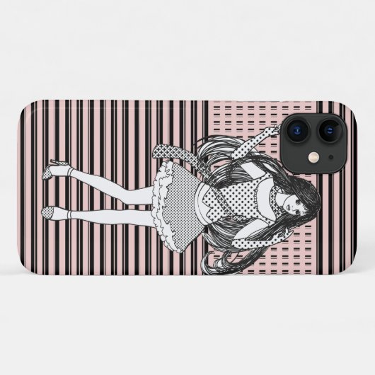 vriendin Case-Mate iPhone case (Achterkant (horizontaal))