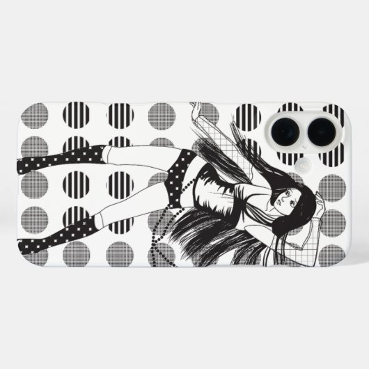 vriendin Case-Mate iPhone case (Achterkant (horizontaal))