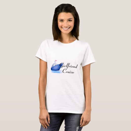 Vriendin Cruise T-shirt (Voorkant volledig)