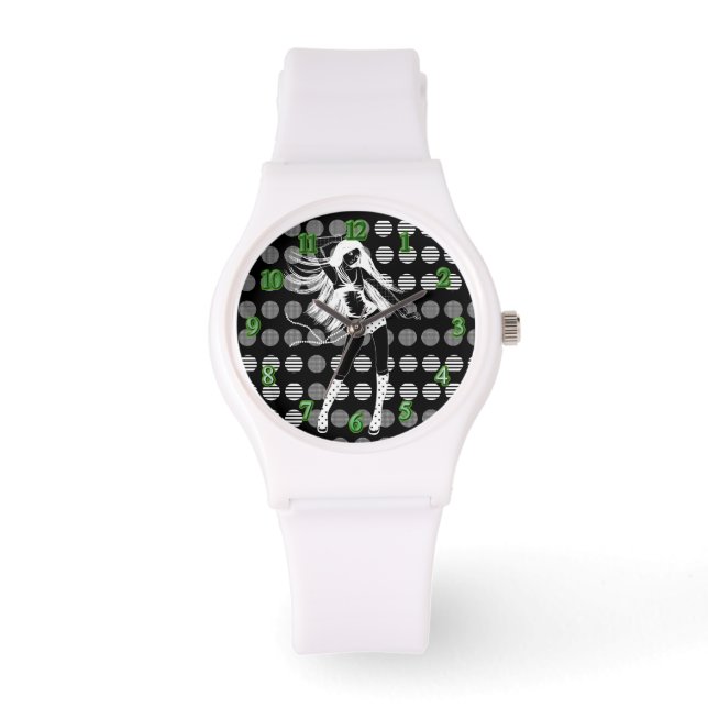 vriendin danser horloge (Voorkant)