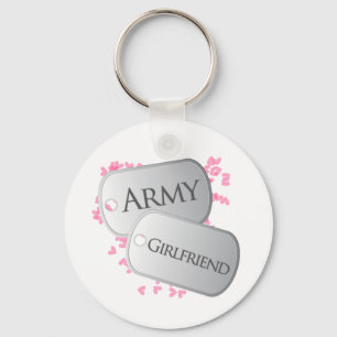 Vriendin Dog Tags Sleutelhanger