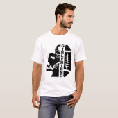 Vriendin Football Vriendin van een Football speler T-shirt (Voorkant volledig)