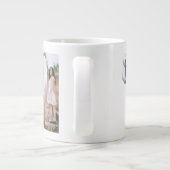 Vriendin foto grijs script grote koffiekop (Achterkant)